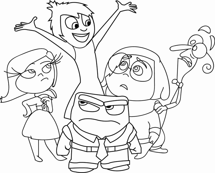736x592 Inside Out Coloring Page Disgust Coloring Page Ohmygirl.us