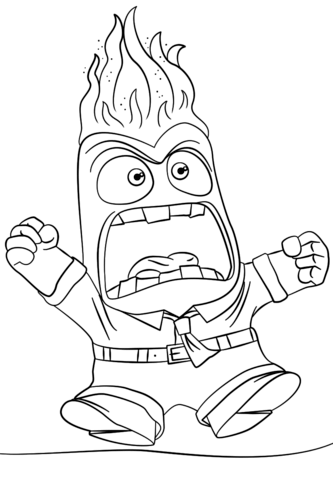 333x480 Inside Out Coloring Pages