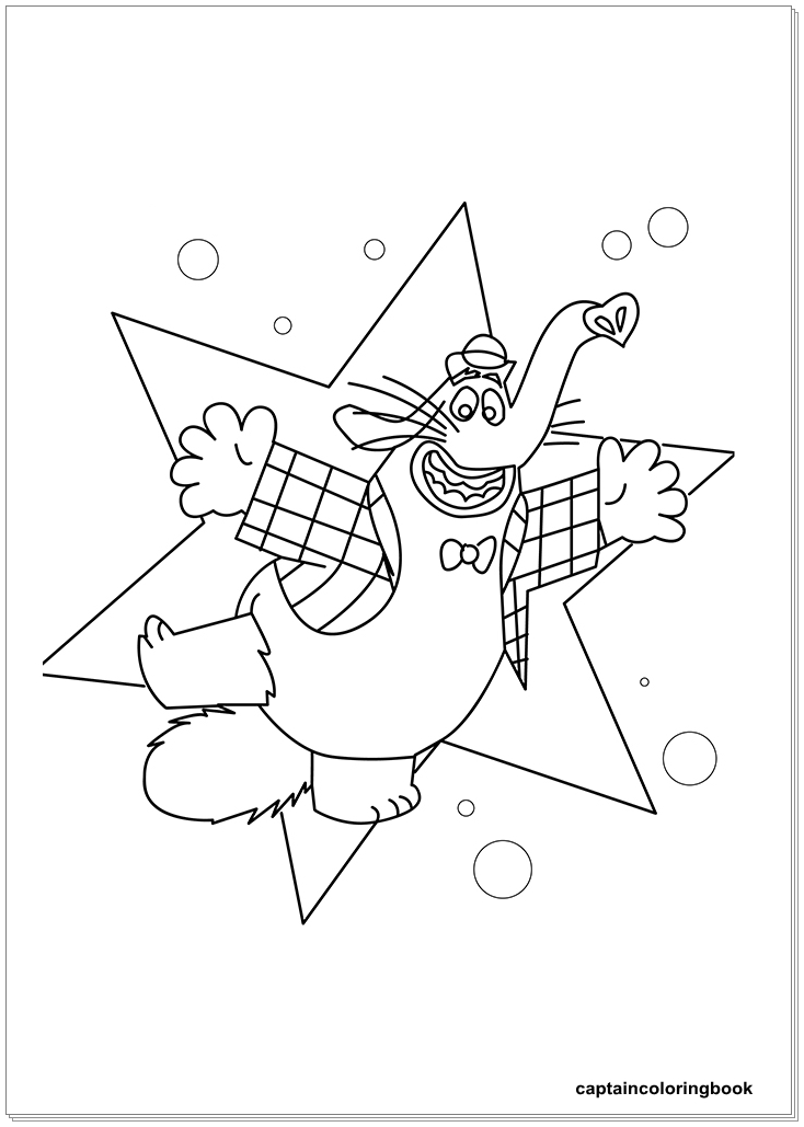 734x1029 Inside Out Coloring Pages Fritz, Fear, Bing Bong, Joy, Disgust