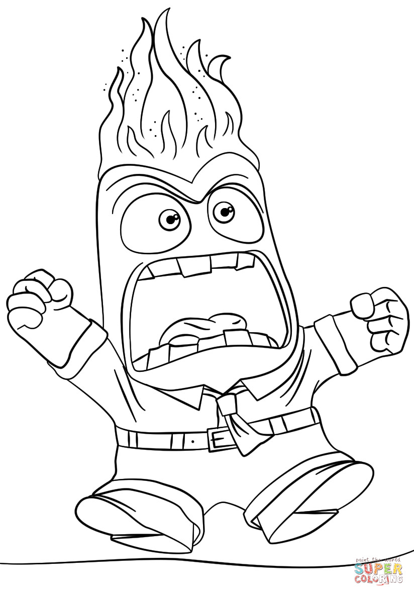824x1186 Gallery Of Inside Out Coloring Pages Printable Has Page