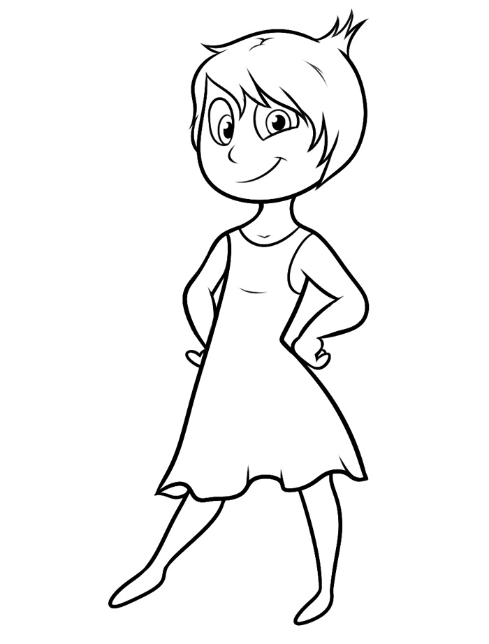 700x922 Inside Out Coloring Pages