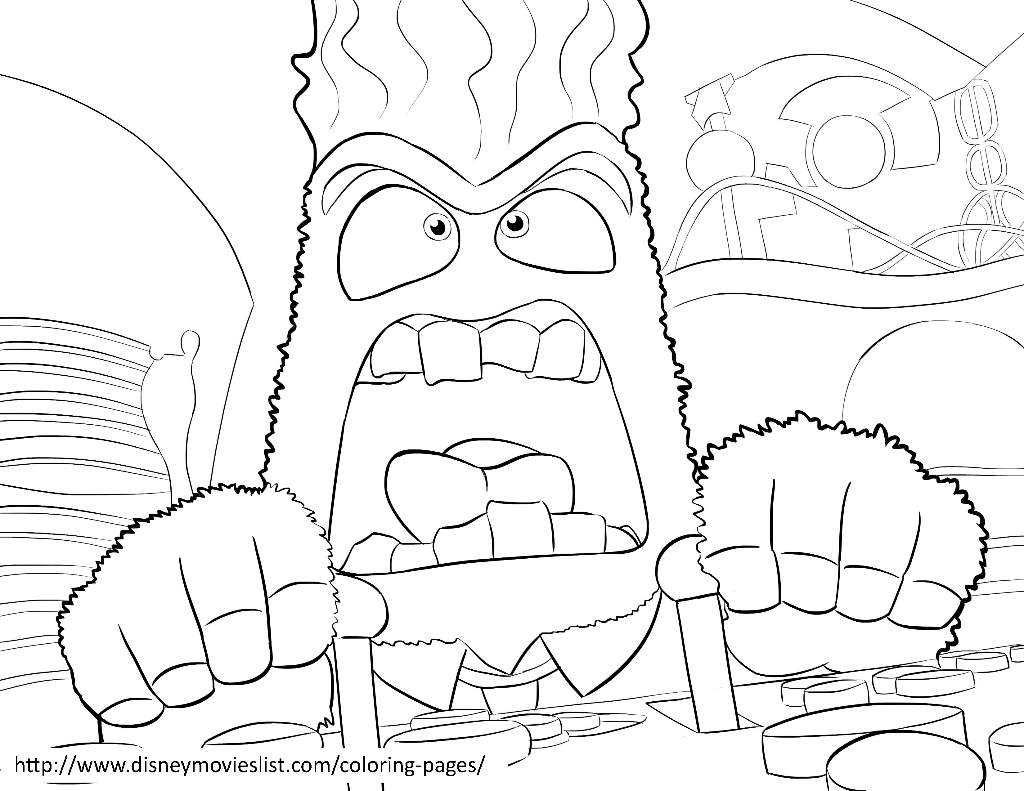3300x2550 Disney S Inside Out Coloring Pages Sheet Free Printable Stuning