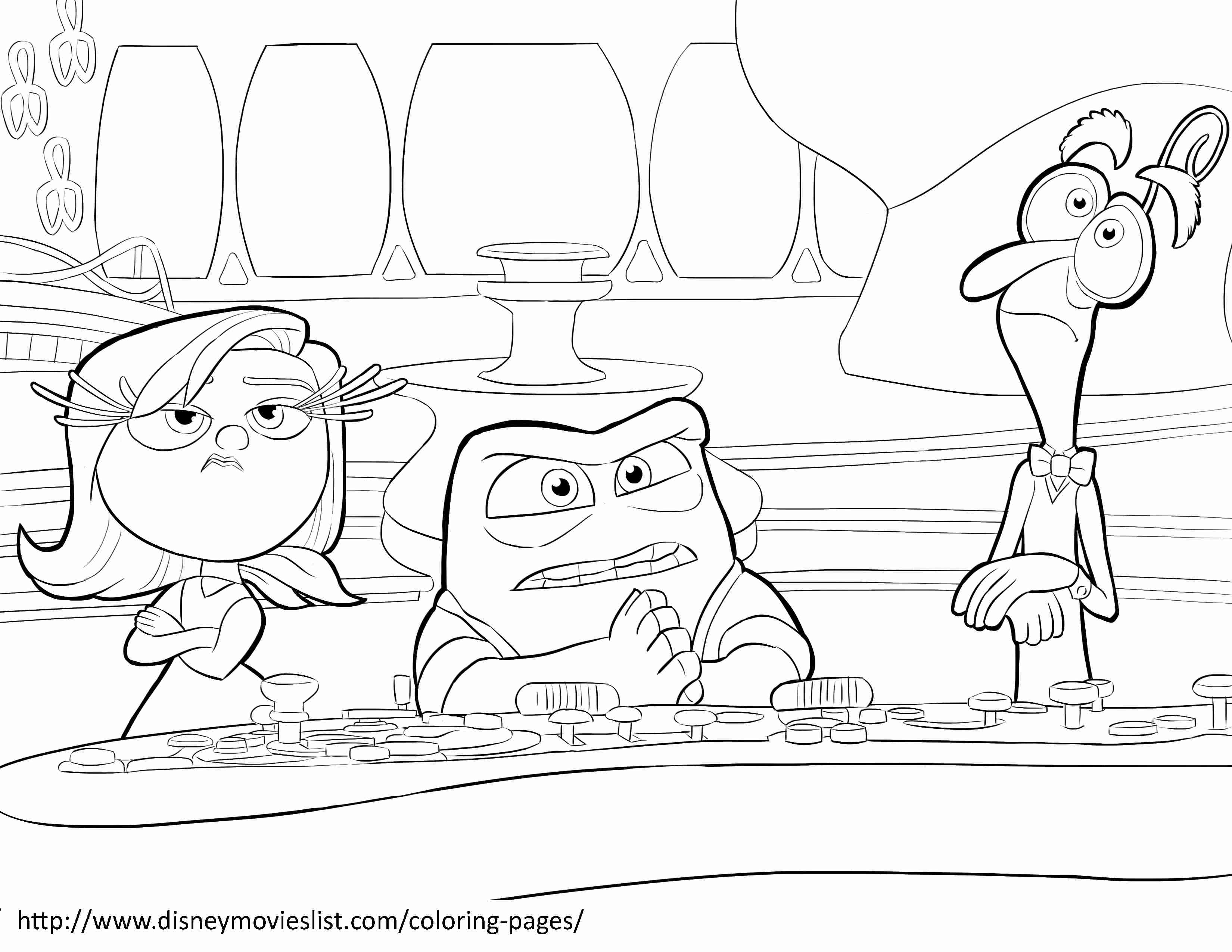 3300x2550 Disgust Coloring Page Pages Anger Joy Riley Dad Voices In Our Also