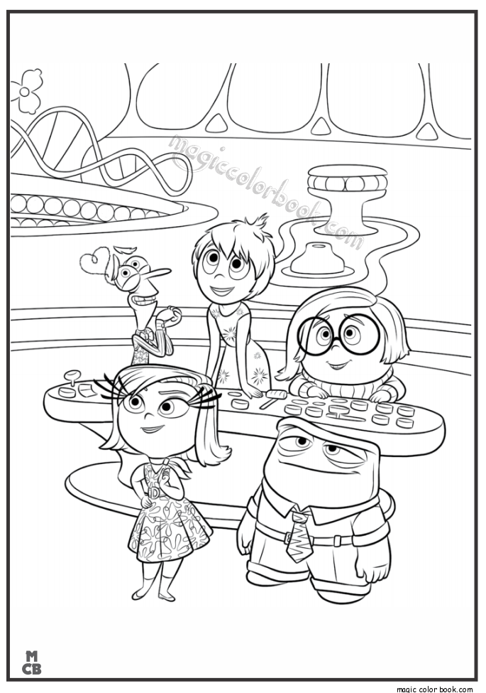 685x975 Inside Out Coloring Pages Free Printable 38