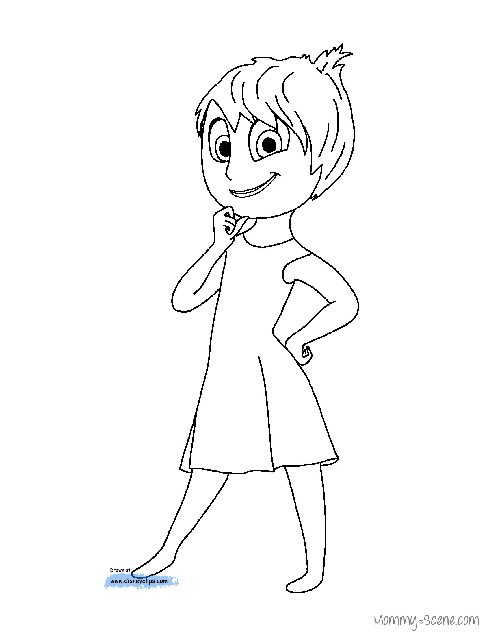1700x2200 Best Of Inside Out Characters Coloring Pages Collection Free