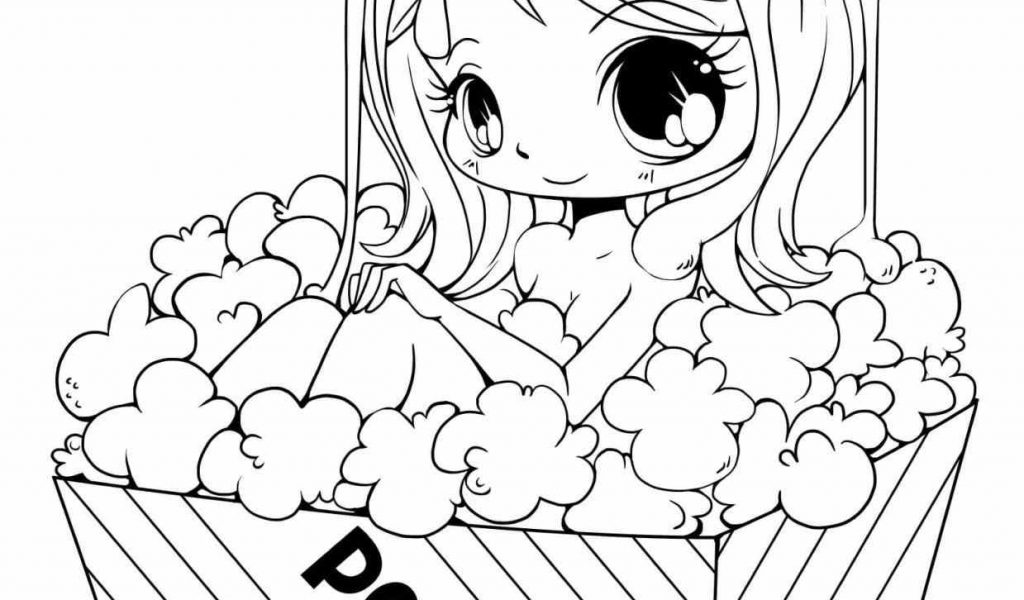 1024x600 Dorable Instagram Chibi Coloring Pages Frieze