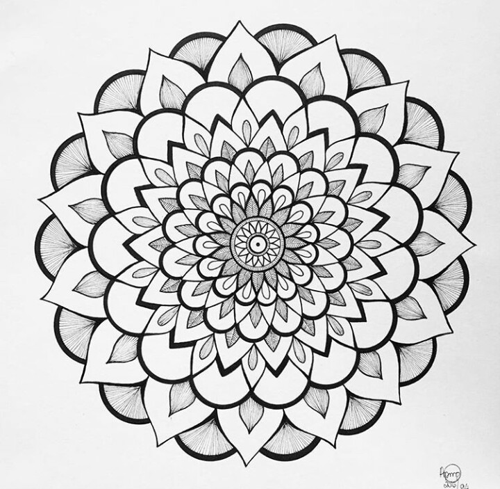 720x703 Instagram Amandalas.pmp Coloring Pages Mandala