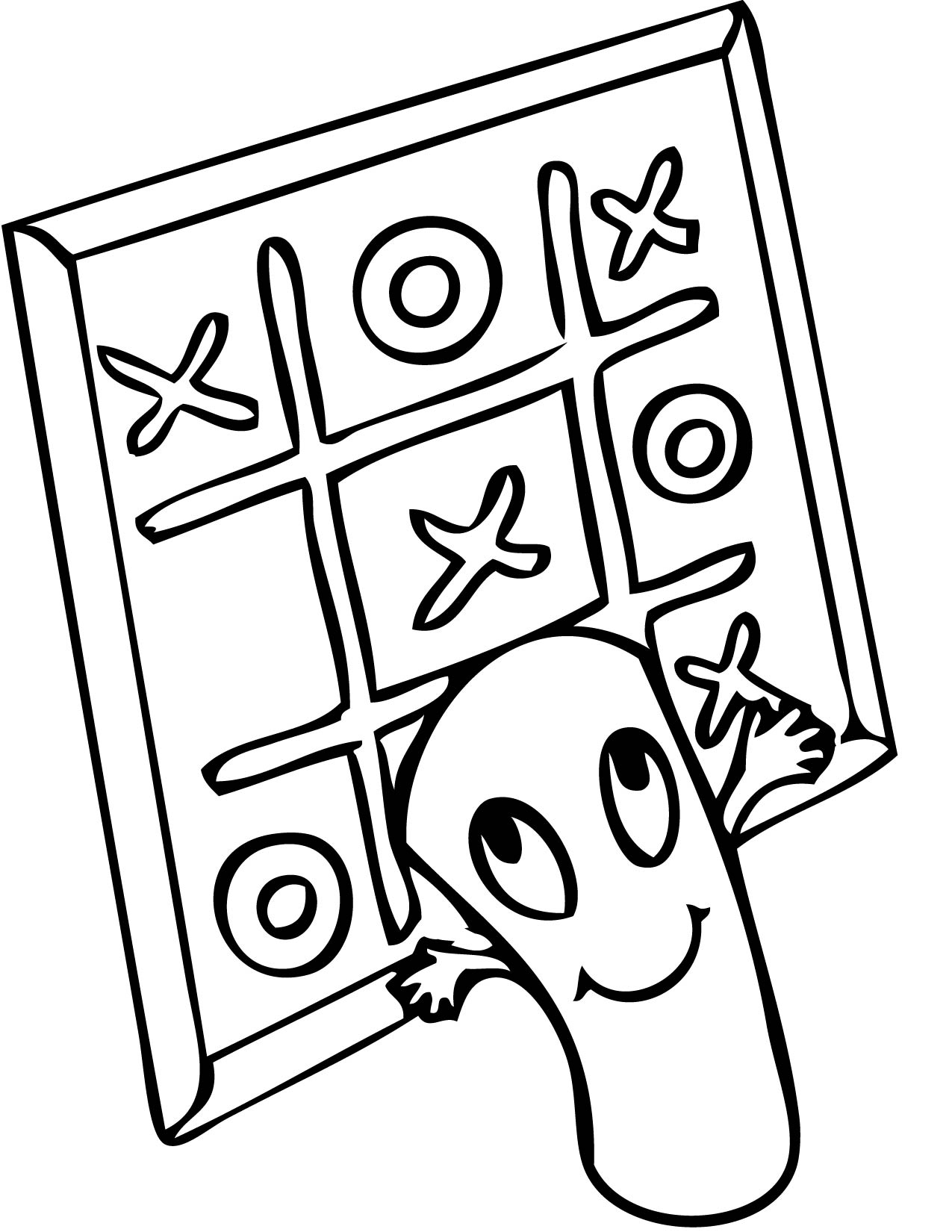 1275x1650 Board Game Coloring Pages