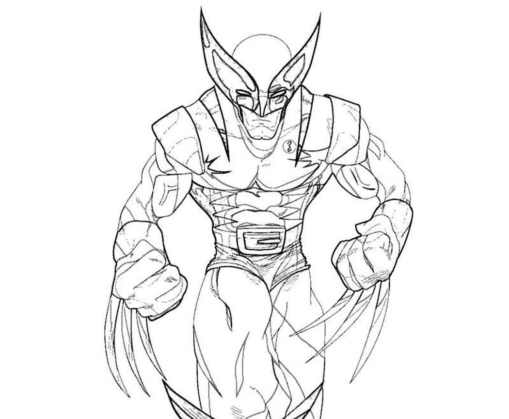 1050x864 X Men Coloring Pages Interior Design Ideas With Free