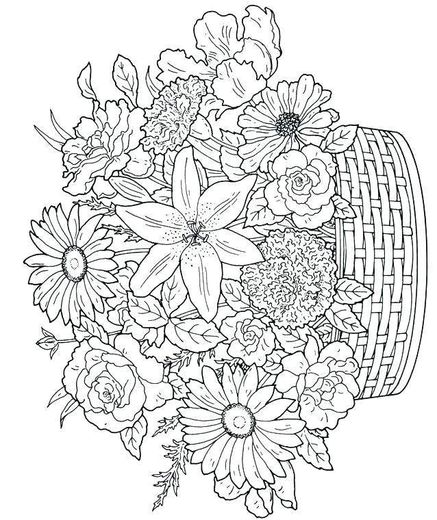 638x760 Free Printable Advanced Coloring Pages A Doodles Free Printable