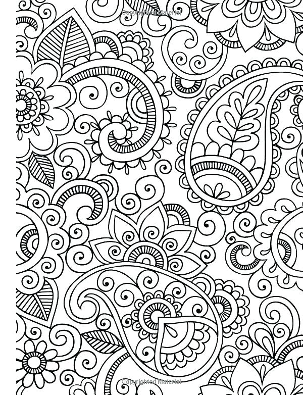 600x782 Free Printable Intermediate Coloring Pages Advanced With Colouring