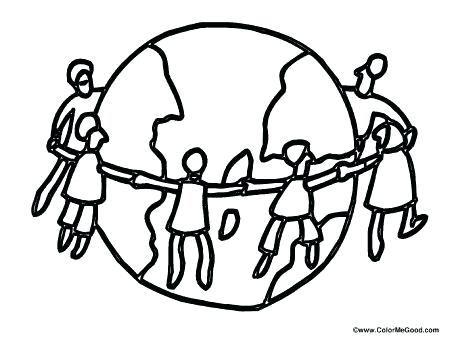 460x355 Excellent Around The World Coloring Pages International Day Is