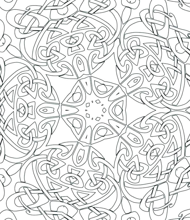 735x850 Intricate Coloring Pages Printable Intricate Coloring Pages
