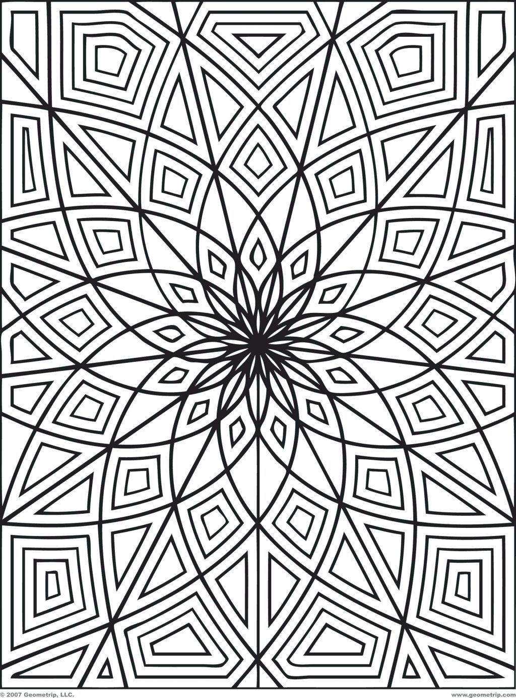 1024x1383 Coloring Page ~ Intricate Coloring Pages Printable Free Colouring