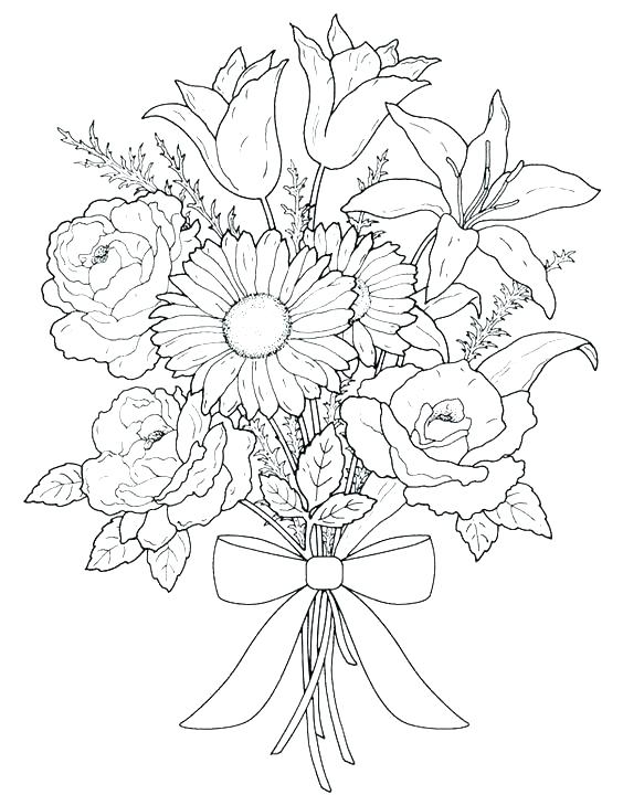 564x720 Intricate Flower Coloring Pages Intricate Coloring Pages