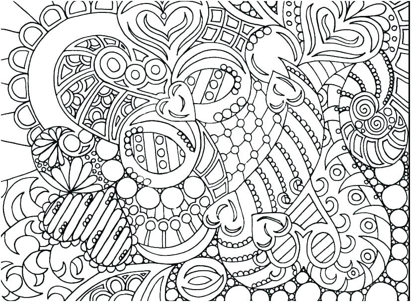 827x609 Intricate Coloring Pages Printable Detailed Color Pages Detailed