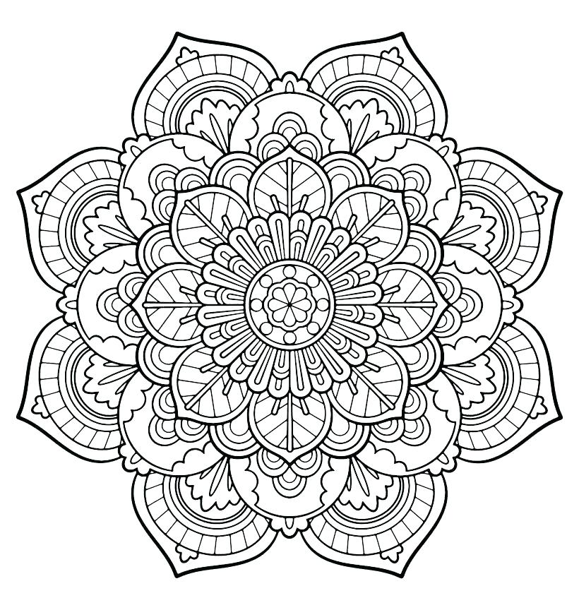 820x864 Intricate Design Coloring Pages Intricate Coloring Pages Many