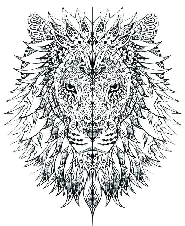 618x757 Intricate Coloring Pages Intricate Coloring Pages For Adults
