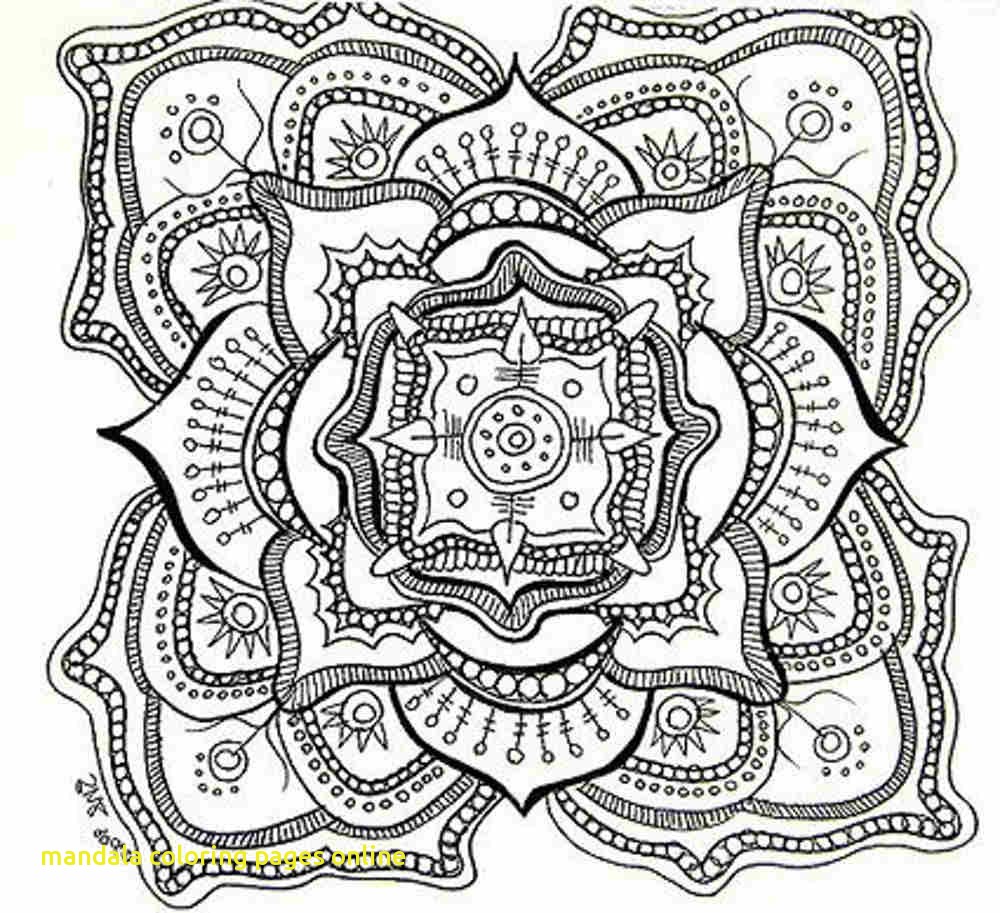 1000x913 Mandala Coloring Pages Online With Intricate Coloring Pages Line