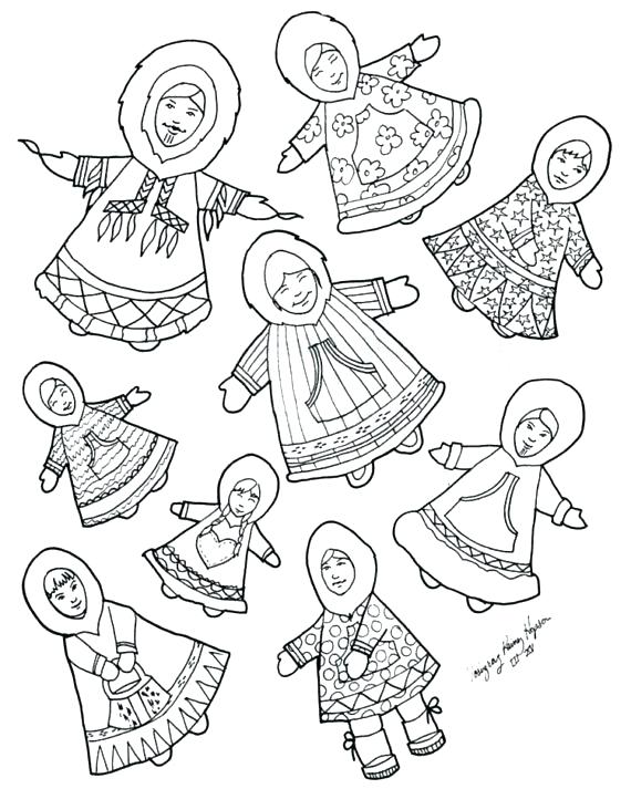 570x713 American Eskimo Coloring Pages Coloring Pages Collection
