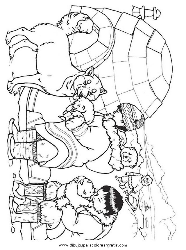 640x860 Igloo Esquimal. Esquimales School, Crafts