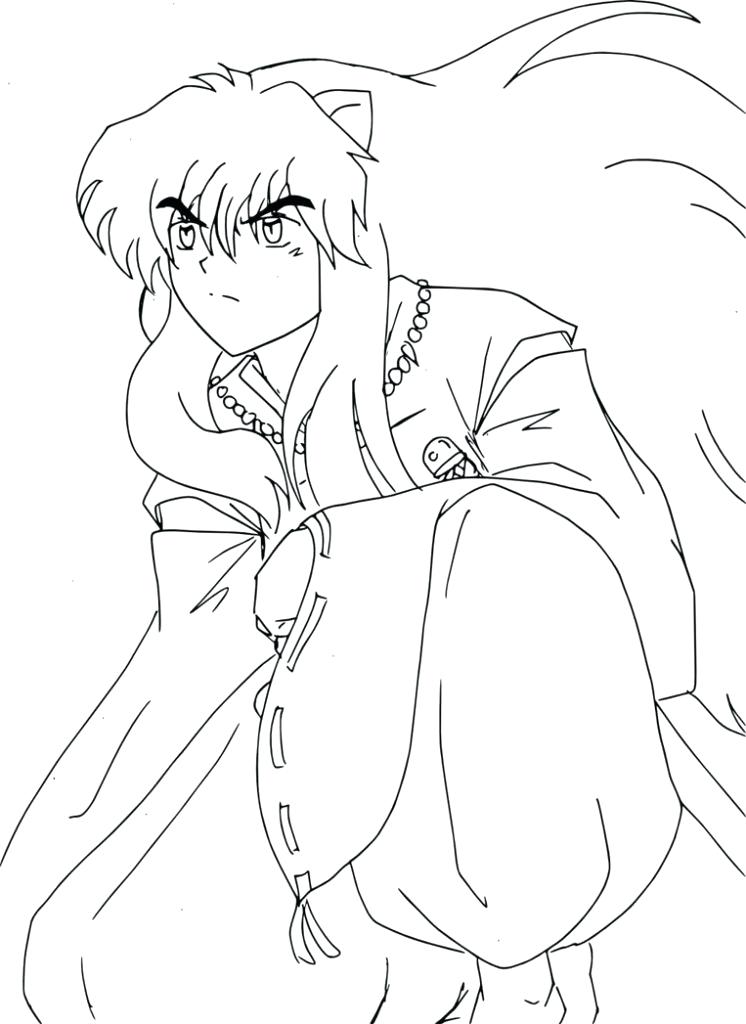 746x1024 Inuyasha Coloring Pages Top Rated Coloring Pages Images Coloring