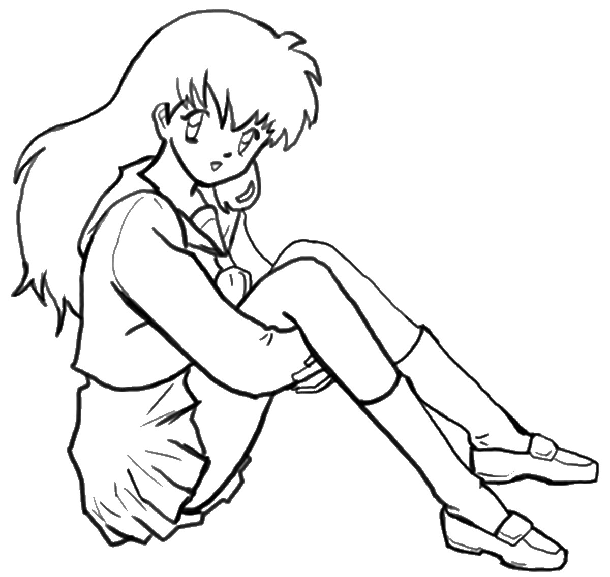 1200x1136 Inuyasha Coloring Pages