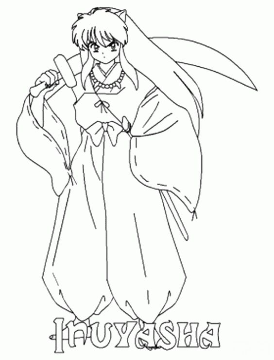 564x739 Httpcolorings.coinuyasha Coloring Pages