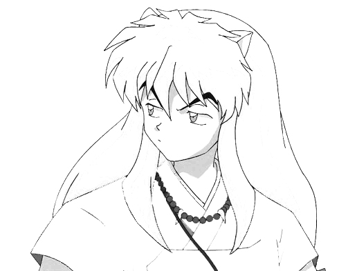 503x393 Free Coloring Pages Of Inuyasha Kagome Manga 19513