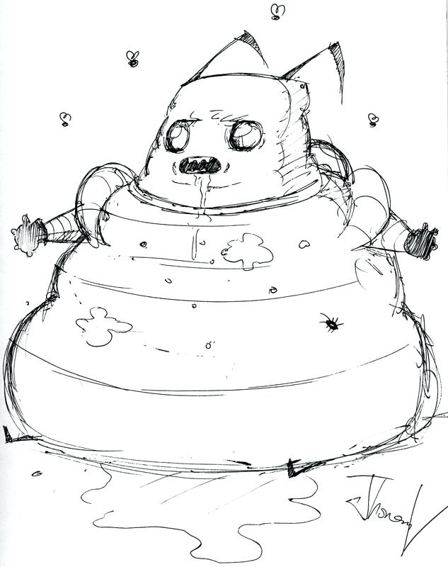 633x800 Astounding Invader Zim Coloring Pages Invader Sideshow Fat Alien