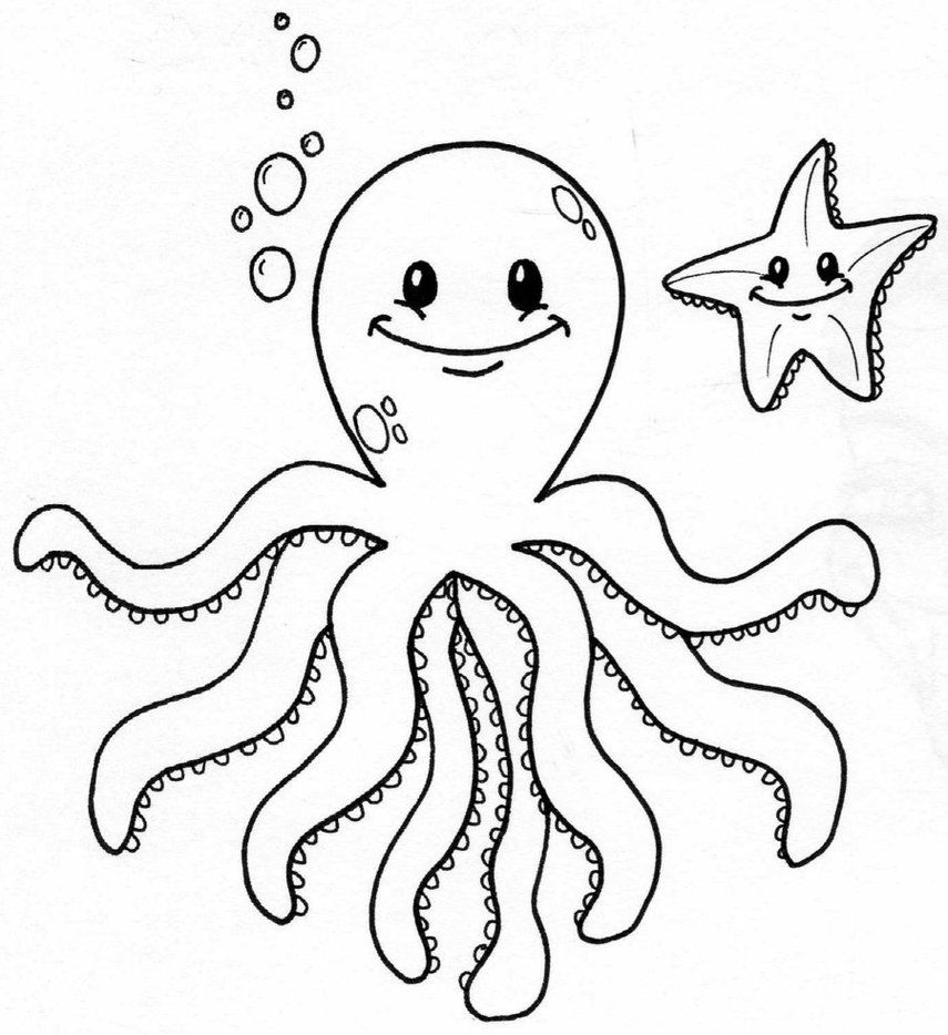 855x934 Octopus Colouring Pages 3263 9501230 Rotorsport2 Octopus Coloring