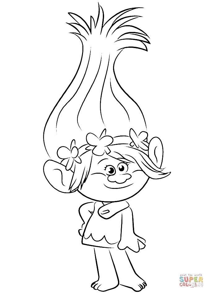 678x948 Coloring Pages Online Ipad Poppy Coloring Sheet Printable