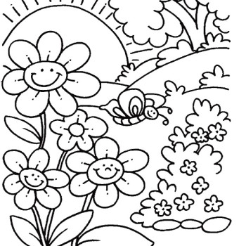 350x350 Spring Printable Coloring Pages Ipad And Bloodbrothers Me Inside