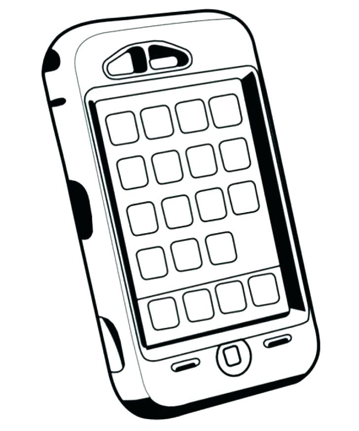 728x874 Iphone Coloring Page Coloring Page Coloring Page Perfect Coloring