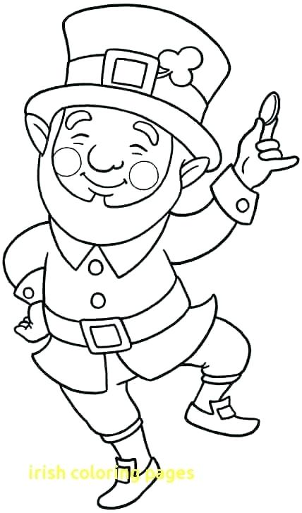 428x726 Irish Coloring Pages Leprechaun Coloring Pages Leprechaun Coloring