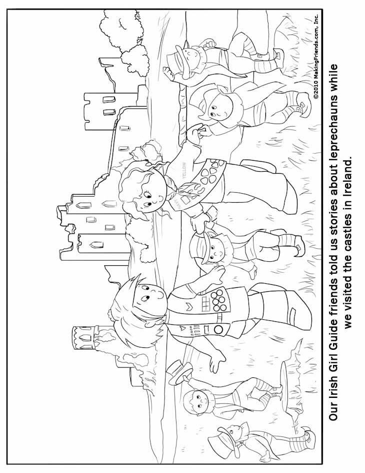 730x945 Top 86 Ireland Coloring Pages