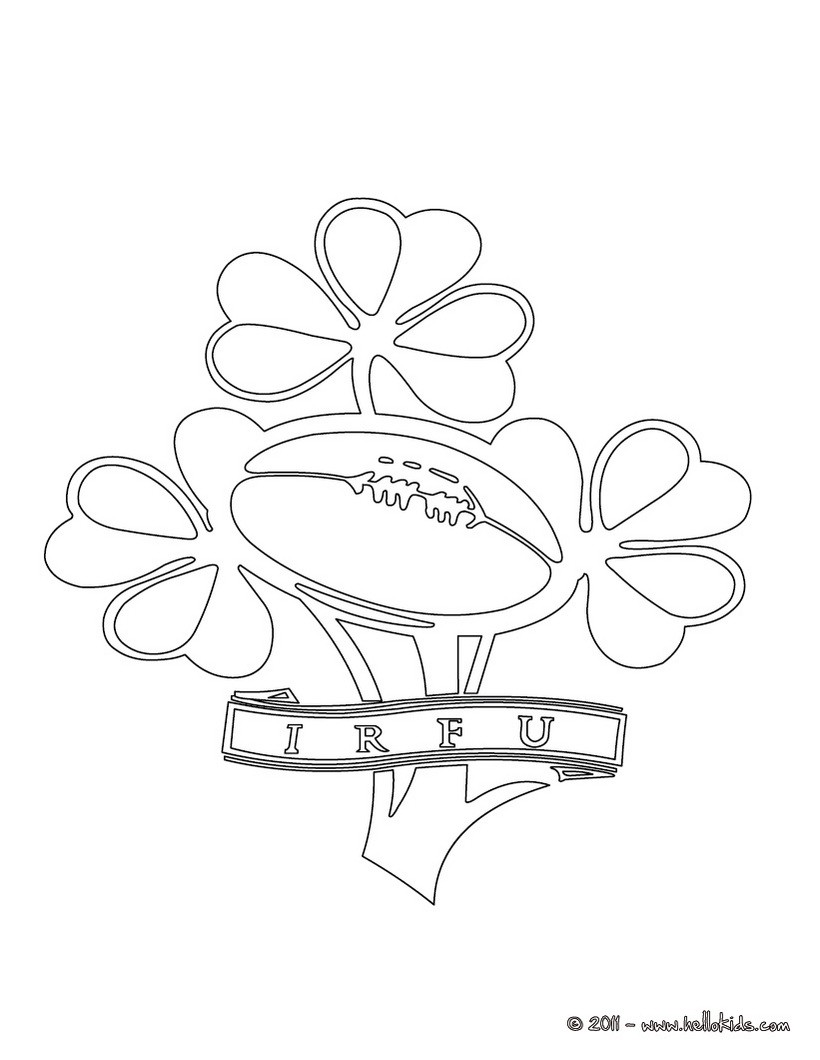 820x1060 Love Irish Coloring Pages Ireland Rugby Team Irfu Hellokids Com