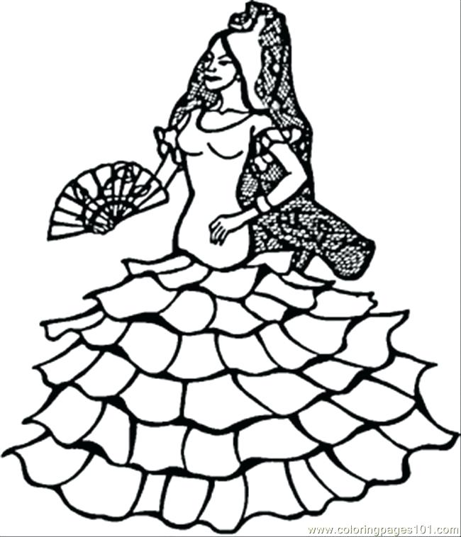 650x758 Dancer Coloring Page Plus Dancer Coloring Page Irish Dance Dress