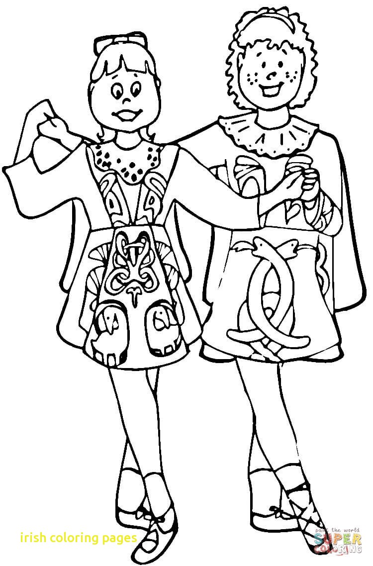 750x1138 Irish Coloring Pages With Irish Dance Coloring Page