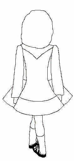 236x514 Irish Dance Coloring Page Irish Dance, Dancing And Saints