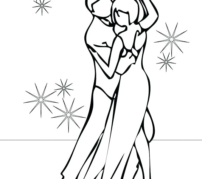 678x600 Irish Dancing Coloring Pages Dance Printable Ballet Set Coloring