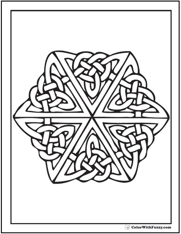 590x762 Irish Coloring Pages May The Luck Of Enfolds You Page Throughout