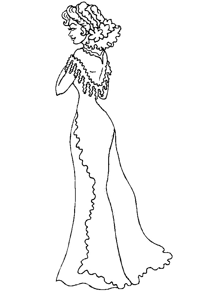 718x957 Irish Princess Coloring Pages Pretty5 Girl Book
