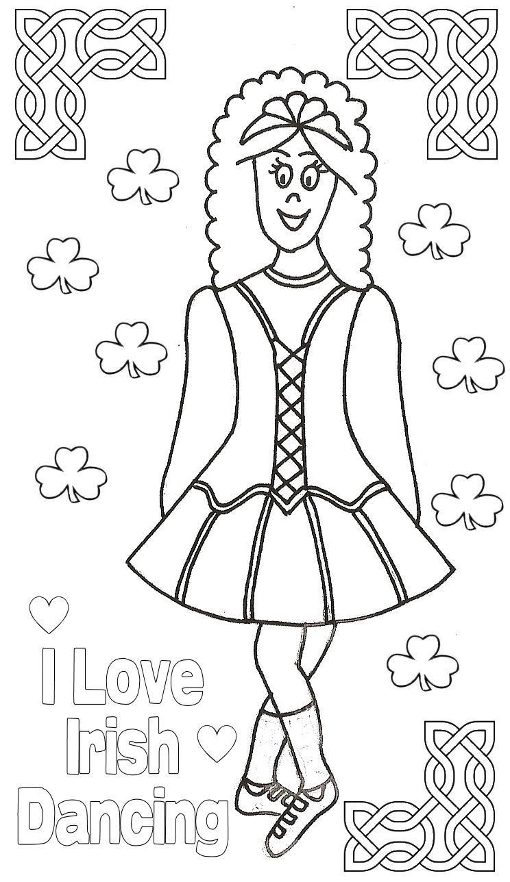 744x1288 Httpcolorings.coirish Girl Coloring Pages Colorings