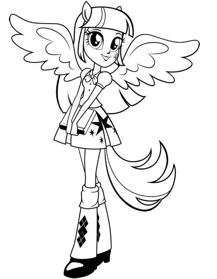 700x900 Coloring Pages Of My Little Pony Equestria Girls Rarity Creation