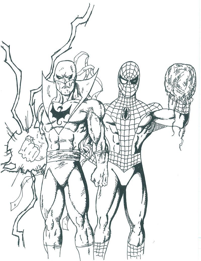 800x1037 Top 20 Spiderman Coloring Pages Printable