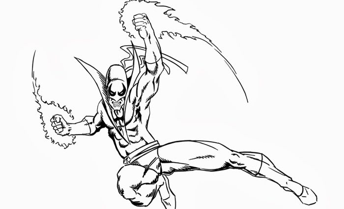 700x425 Fist Coloring Pages Iron Fist Coloring Pages Free Coloring Pages