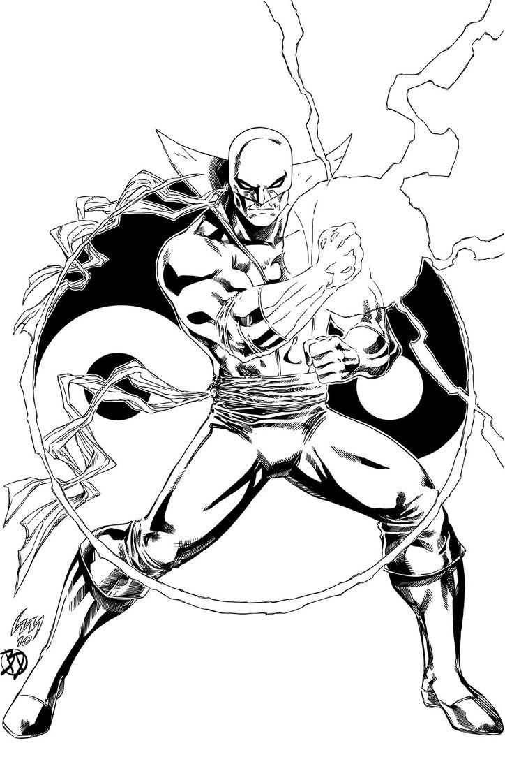 724x1104 29 Best Lineart Iron Fist Images On Iron, Irons