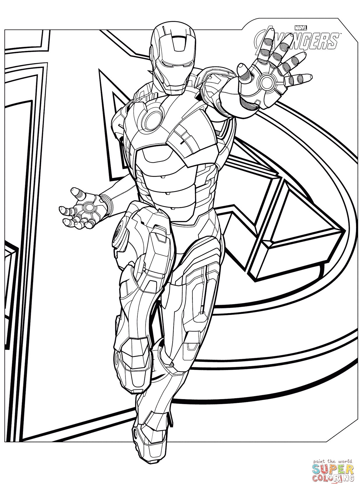 Iron Giant Coloring Page