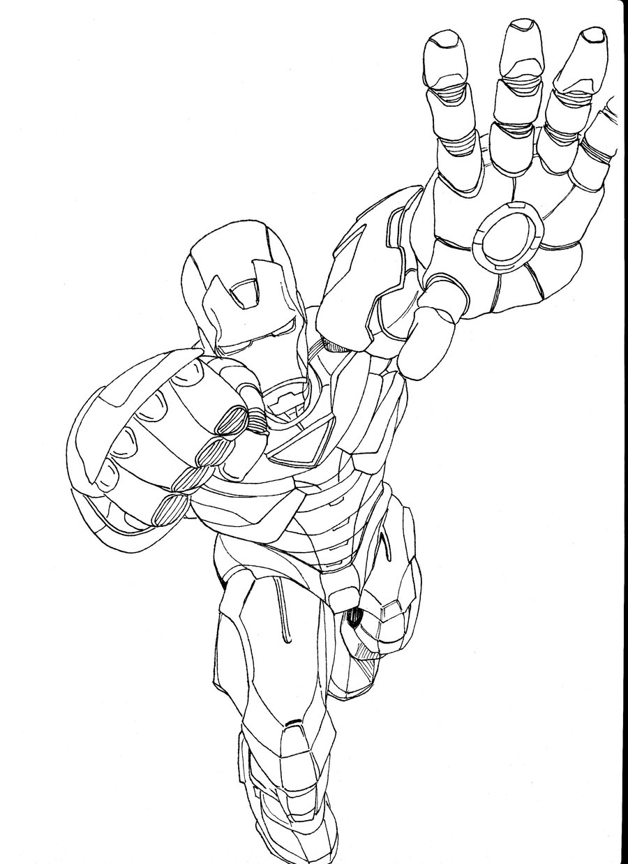 900x1238 Free Printable Iron Man Coloring Pages For Kids Best Coloring